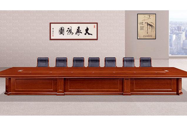 實(shí)木會(huì)議桌-6