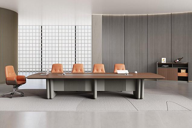 簡約現代會議桌-6