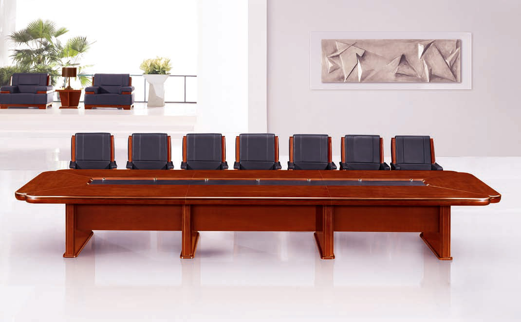 實(shí)木會(huì)議桌-4