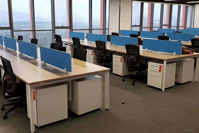 簡約現代職員桌-15