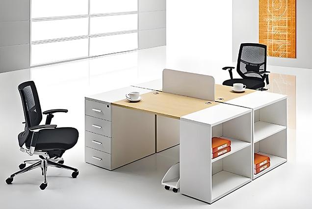 簡約現代職員桌-20