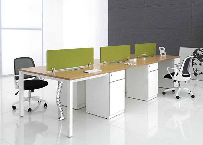 簡約現代職員桌-17